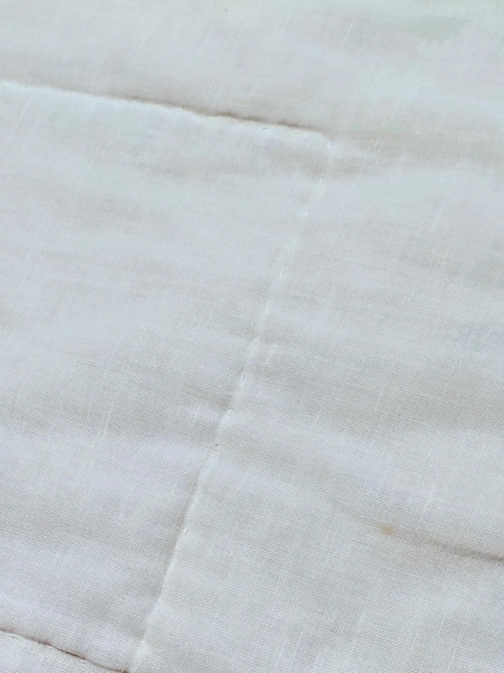 Floral Patchwork Quilted Bedspread in Cream and Rust Tulip